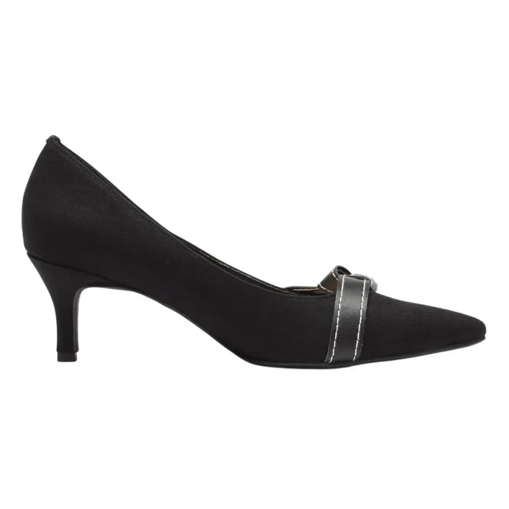 KATE SPADE Black Suede Pointy Toe Pumps Size 9.5M